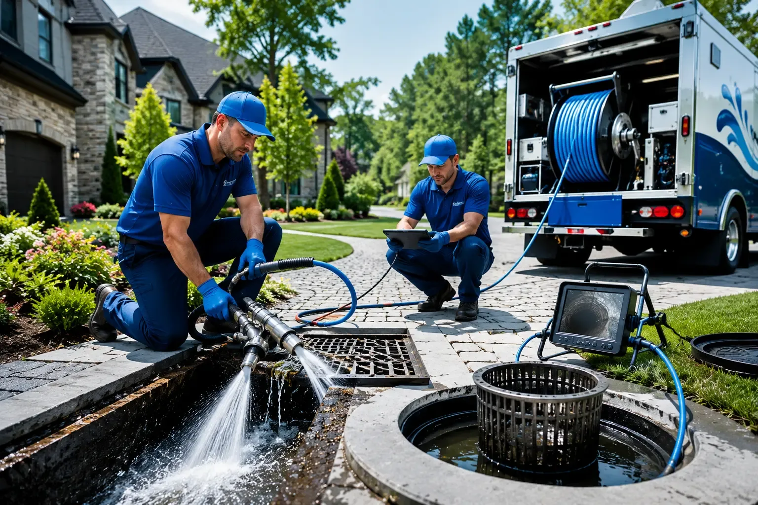 Local outdoor drain cleaning professionals in Highlands, TX